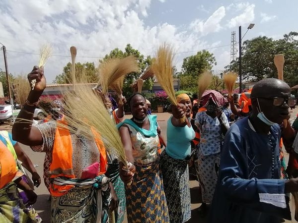 Ouagadougou : Des ouvriers communaux en mouvement d&#039;humeur réclament 3 mois d&#039;arriérés