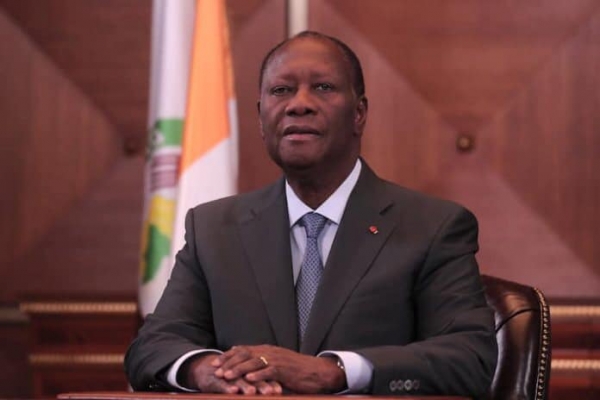 Côte d’Ivoire/ Covid-19: le Président OUATTARA se met en confinement.