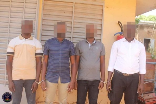 Burkina Faso : la Police nationale met aux arrêts 4 présumés spécialistes en fraude fiscale portant sur plus de 16 milliards de francs CFA.