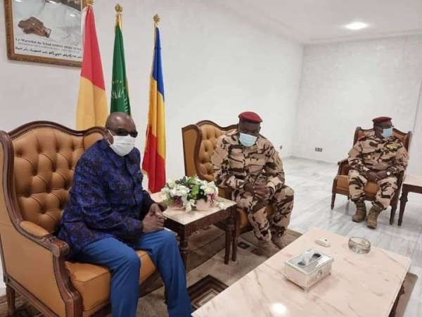 Décès de Idriss Déby Itno : Arrivée du Président Guinéen Alpha Condé pour les obsèques